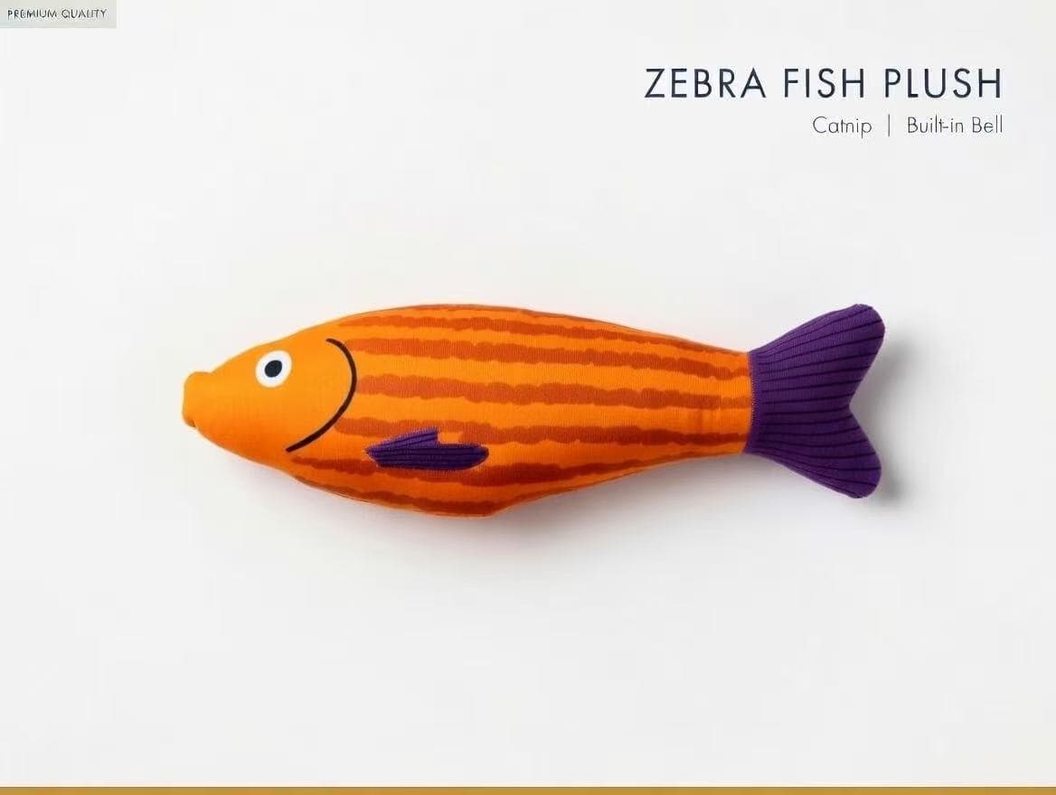 CatMint Splash Fish Toy